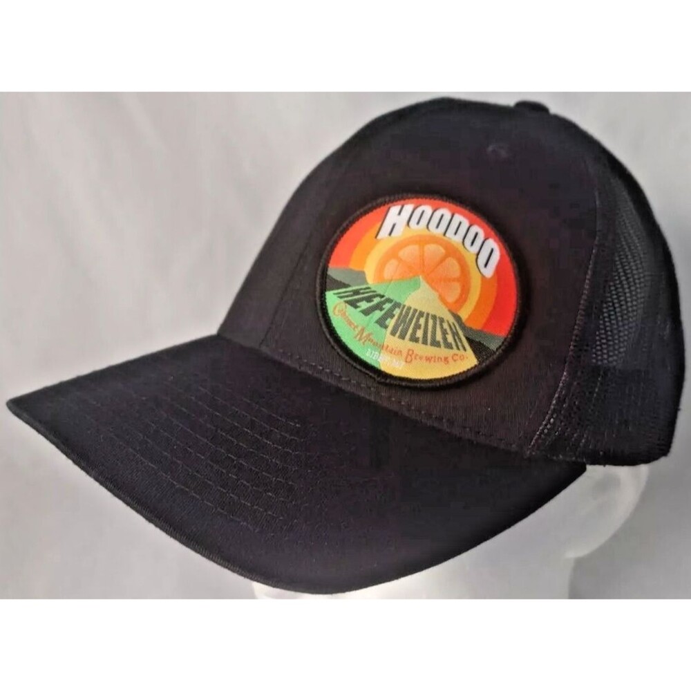 Hoodoo Hefeweizen Cabinet Mountain Brewing Adjustable Snapback Hat/Cap-EXCELLENT